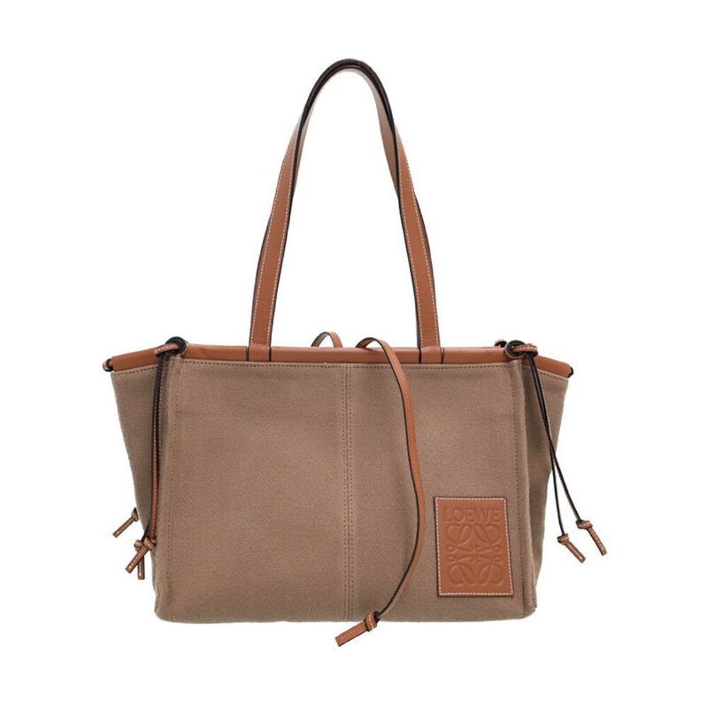 Loewe Coussin Leather Tote Shoulder Bag